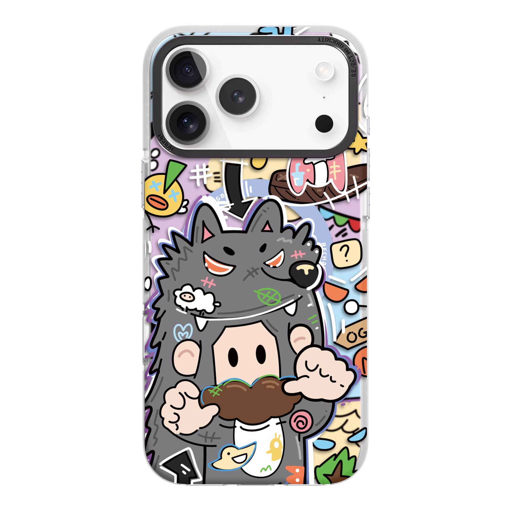 قاب OGBRO اوجی برو Beast Hunt Series Captain Grey Wolf